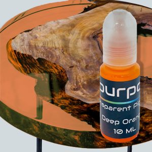 Transparant deep orange